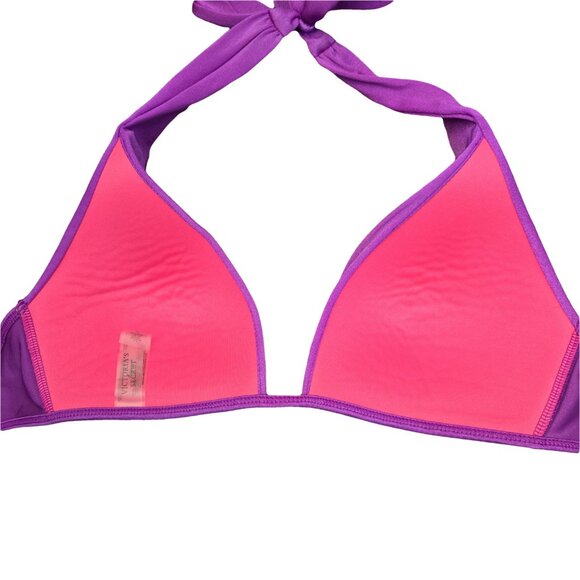 VICTORIA'S SECRET Purple Bikini Top M - Picture 2 of 3